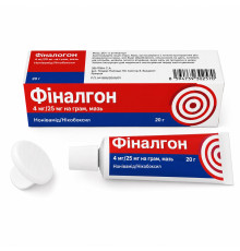 Фіналгон 4 мг 25 мг мазь 20 г