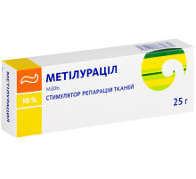 Метілурацил 10% мазь 25 г