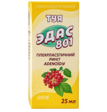 Туя Эдас-801 масло 25 мл